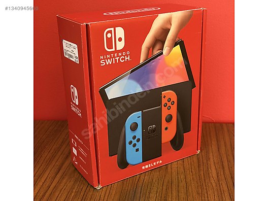 Nintendo Switch OLED 64GB Sıfırdan Farksız Kutulu Full Set