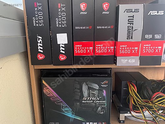 Mining Rig 5600 Xt 5700xt 260 Mhs At Sahibinden Com