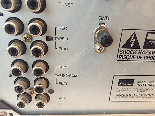Sansui Entegre Amfi - SANSUI AU G77X AMFİLİKATÖR - 1303945961