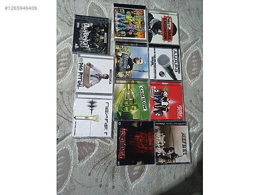 İmzalı Türkçe Rap CD'leri Massaka, Cashflow, Mode XL - Müzik CD