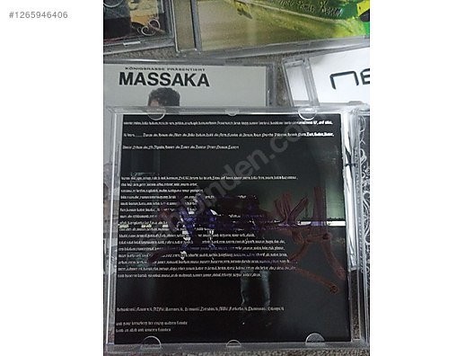 İmzalı Türkçe Rap CD'leri Massaka, Cashflow, Mode XL - Müzik CD