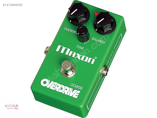 Maxon OD808 Overdrive - Efekt Pedalı ve Diğer Enstrüman Yan
