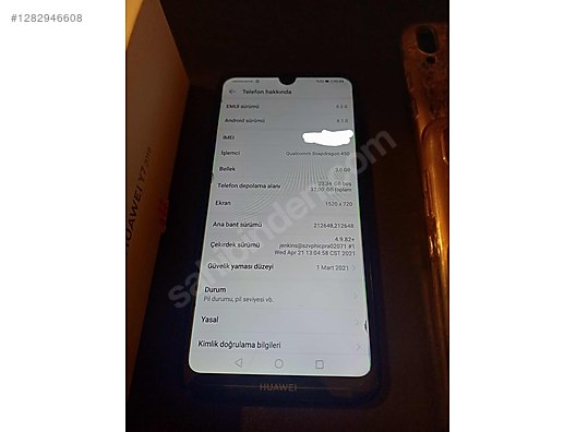 Used & Brand New Items / Cell Phones & Accessories / Cell Phones / Huawei / Y7 (2019)