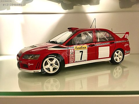 AUTOART MITSUBISHI LANCER EVO VII WRC on sahibinden.com - 1313946680