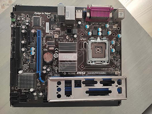 Msi G41m P33 Lga 775 Ram MSI MS-7592 G41TM-P33 G41 LGA775