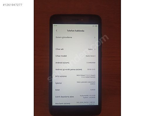 Used & Brand New Items / Cell Phones & Accessories / Cell Phones / Xiaomi / Redmi Note 4X