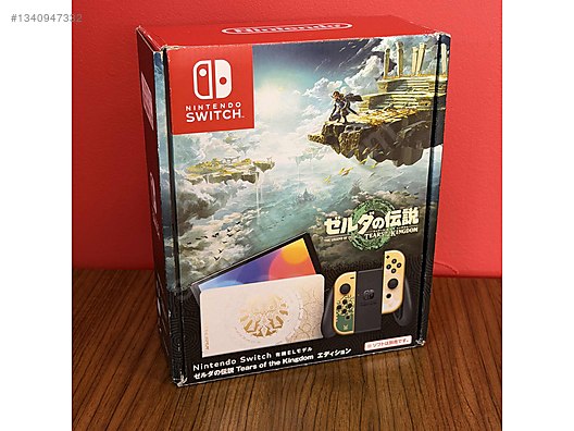Nintendo Switch OLED Zelda Edition Çok Temiz Kutulu Full Set