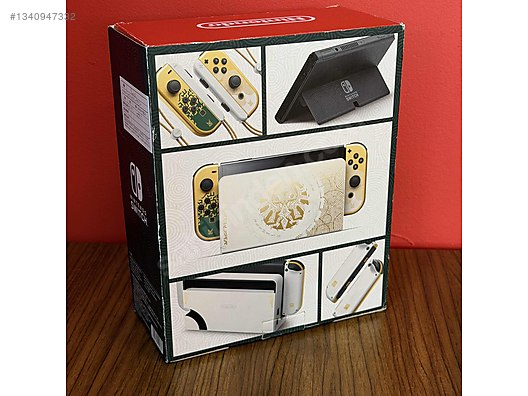 Nintendo Switch OLED Zelda Edition Çok Temiz Kutulu Full Set