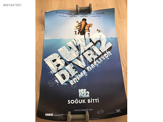 Buz Devri 2 Orijinal Turkce Afis Poster Kart Kitap Dergi Film Filmlari Sahibinden Com Da 881947507