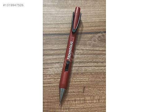 Kırmızı Vintage 80S Pentel Technoclıc 0.5 mm on sahibinden.com