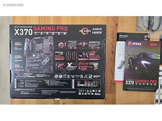 Masaüstü Bilgisayar - Anakart MSI X370 Gaming Pro Carbon AM4 - DDR4 Anakart Anakart