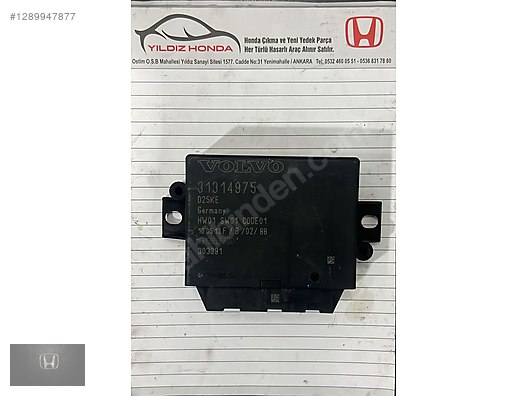 Otomobil & Arazi Aracı / Elektrik / VOLVO S60 S70 S80 PARK SENSÖR BEYNİ ...