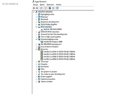 İkinci El ve Sıfır Alışveriş / Bilgisayar / Dizüstü (Notebook) / Laptop / Dell