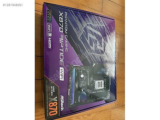 Asrock x870 Riptide Wifi - Anakart ve Tüm Masaüstü Bilgisayar Parçaları sahibinden.com'da