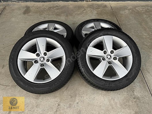 16 N 5X112 IKMA ORJ NAL SKODA OCTAV A JANT LAST K TAKIMI ZEN T En 16-n-5x112-ikma-orj-nal-skoda-octav-a-jant-last-k-takimi-zen-t-en