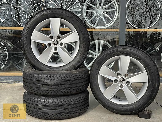 16 N 5X112 IKMA ORJ NAL SKODA OCTAV A JANT LAST K TAKIMI ZEN T En 16-n-5x112-ikma-orj-nal-skoda-octav-a-jant-last-k-takimi-zen-t-en