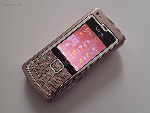 401 - 500 MB Pembe Nokia N72 Cep Telefonu - 1303948108