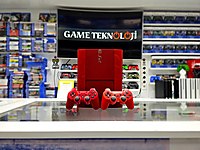 500GB KIRMIZI S.SLİM 2KIRMIZI KOL 100 OYUN GARANTİ GAMETEKNOLOJİ #1094948237