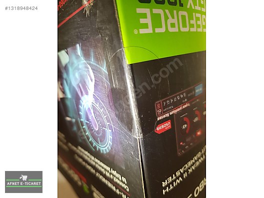 ASUS GEFORCE GTX 1060 6GB EKRAN KARTI KUTUSU KOLEKSİYONCULARA ÖZ