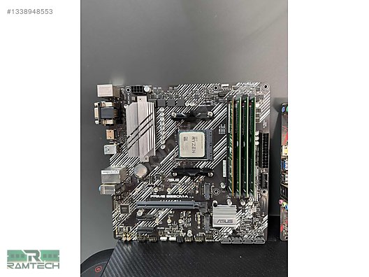 Asus B550 | Ryzen 5 5600 | 8Gb x 4 32GB DDR4 Ram - Stok 4 Adet