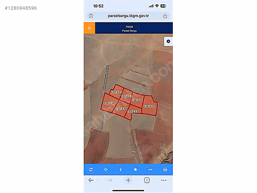 ÖZŞAHİNDEN SATILIK TARLA #1280948596