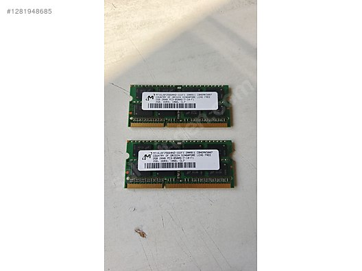 Used & Brand New Items / Computers / Laptops & Notebooks / Laptop & Netbook Components / RAMs