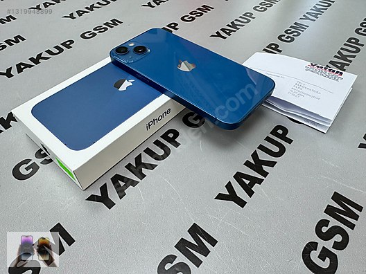 Apple / iPhone 13 / İPHONE 13 256 MAVİ GB İŞLEMSİZ PİL74 3AY FİRMA