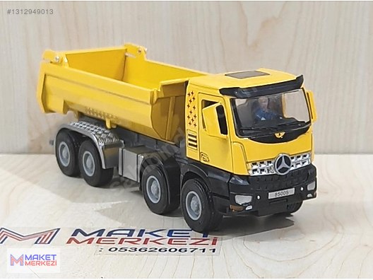 1/50 MERCEDES AROCS 8X4 DAMPERLİ KAMYON MAKETİ on sahibinden.com