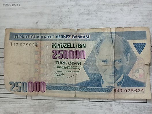 1990 larin eski turk lirasi koleksiyonluk yerli kagit paralar sahibinden com da 890949064