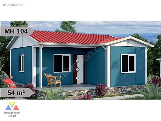 İkinci El ve Sıfır Alışveriş / Bahçe & Yapı Market / Prefabrik Yapılar / Çelik Ev