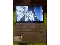 ekranı kırık hp chromebook