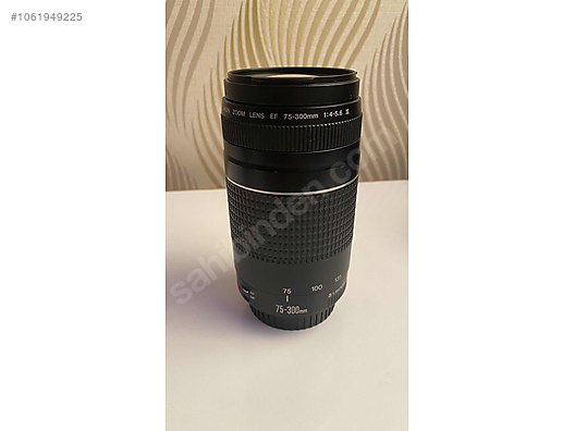 Canon 75 300mm F 4 5 6 Iii Usm Lens Canon Slr Lens Cesitleri Sahibinden Com Da