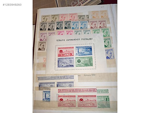 İkinci El ve Sıfır Alışveriş / Koleksiyon / Posta Pulu / Yerli