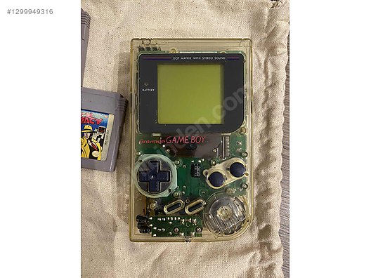 Koleksiyonluk Nintendo Gameboy Clear DMG-01 sahibinden.comda