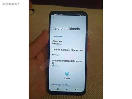 İkinci El ve Sıfır Alışveriş / Cep Telefonu & Aksesuar / Cep Telefonu / Casper / VIA F30 Plus