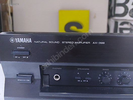 Yamaha Entegre Amfi - YAMAHA NATURAL SAUND STEREO AMPLIFIER AX-396