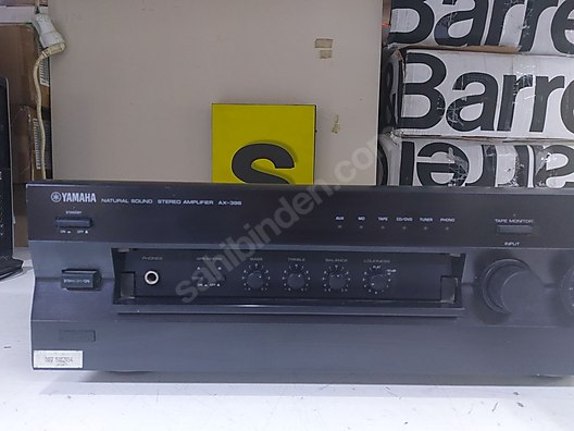 Yamaha Entegre Amfi - YAMAHA NATURAL SAUND STEREO AMPLIFIER AX-396