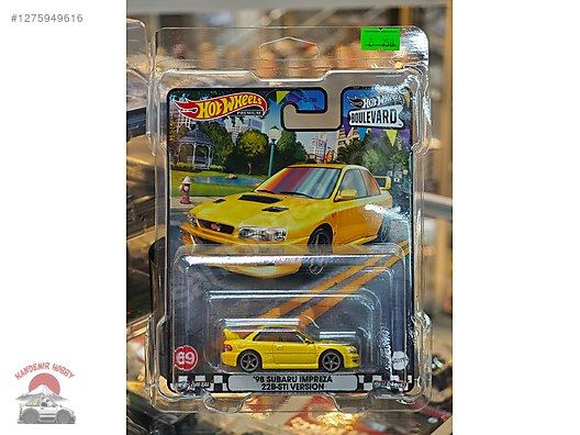 HOT WHEELS - BOULEVARD 69 NUMARA - 1998 SUBARU İMPREZA 22B STİ on