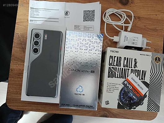 İkinci El ve Sıfır Alışveriş / Cep Telefonu & Aksesuar / Cep Telefonu / Tecno / Camon 40 Pro 5G