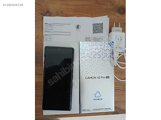 İkinci El ve Sıfır Alışveriş / Cep Telefonu & Aksesuar / Cep Telefonu / Tecno / Camon 40 Pro 5G