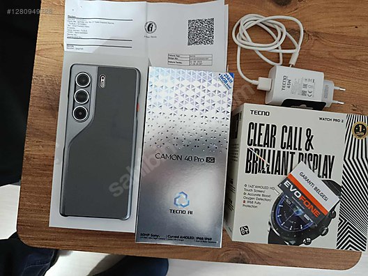 İkinci El ve Sıfır Alışveriş / Cep Telefonu & Aksesuar / Cep Telefonu / Tecno / Camon 40 Pro 5G