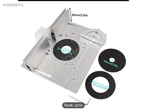 BÜYÜK DİK FREZE TABLASI SET HALİNDE SIFIR - Sıfır Elektrikli