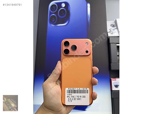 iPhone 17 Pro Max 256 GB Türkiye Cihazı