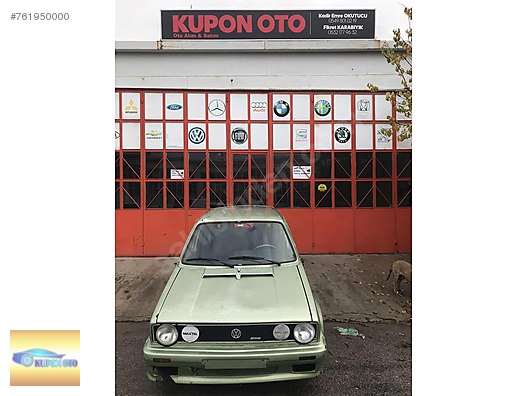 Volkswagen Golf Kupon Oto Dan Vw Golf Mk1 At Sahibinden Com 761950000