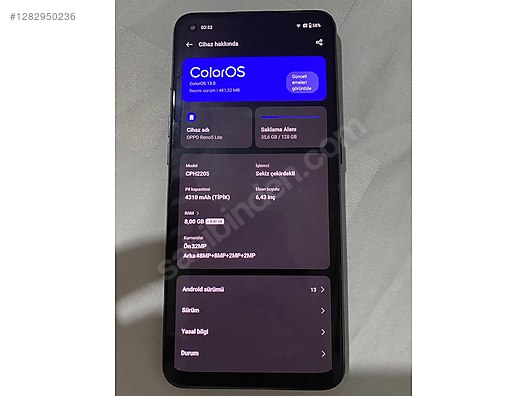 Used & Brand New Items / Cell Phones & Accessories / Cell Phones / Oppo / Reno5 Lite