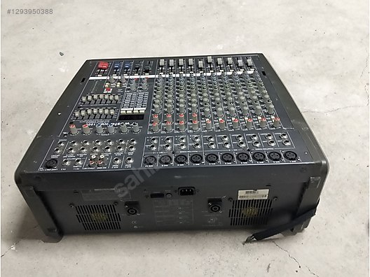 【定番】Muchmore製POWERMASTER WE2EVO中古 satılık power mixer ve hoparlör sahibinden.comda - 1293950388