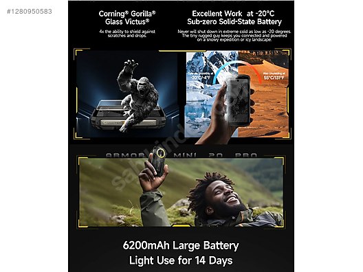 Used & Brand New Items / Cell Phones & Accessories / Cell Phones / Ulefone / Armor Mini 20 Pro