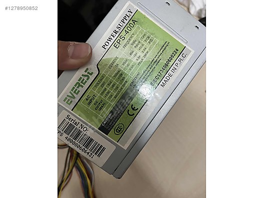 Power supply 250w 20+4 - Güç Kaynağı ve Tüm Masaüstü Bilgisayar Parçaları sahibinden.com'da