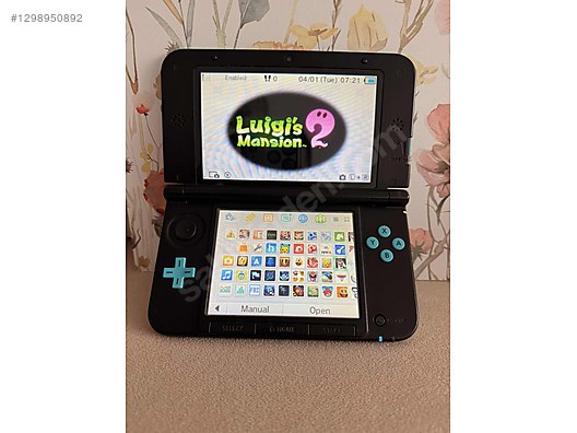 Nintendo 3ds xl mavi Cfw 64 GB on sahibinden.com - 1298950892