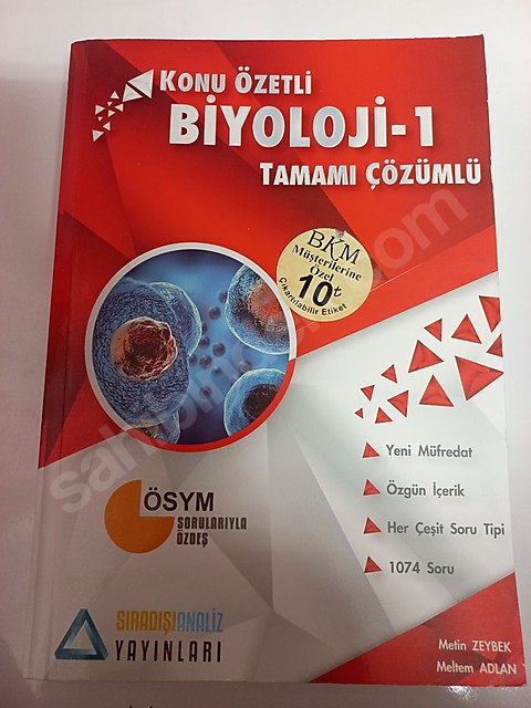 Sıradışı Analiz TYT Biyoloji